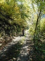 sulle dure rampe verso Moschieres