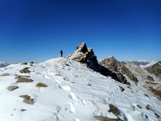 la panoramica dorsale verso il Rocciavrè