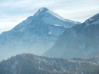 dalla cima: vista verso il Monte Chaberton 
