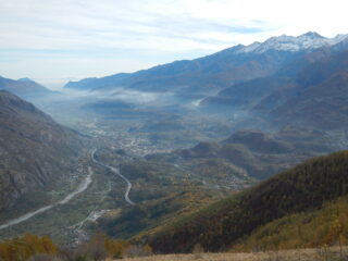vista sulla Bassa Valle di Susa