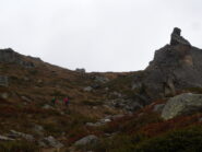 Verso la dorsale dei due valloni