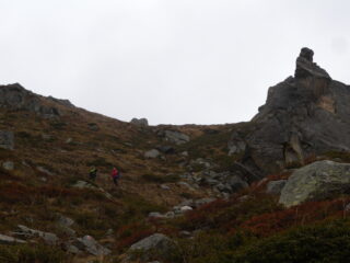 Verso la dorsale dei due valloni