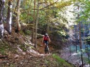 Sul sentiero verso il colle di Poca