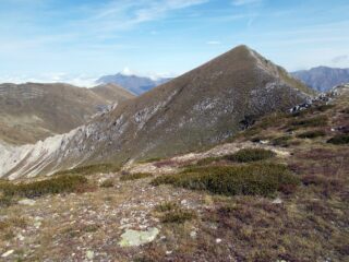 il Monte Ciamoussè  e la cresta 
