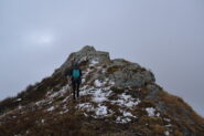 Scendendo dalla punta (rocciosa) dell'Aggia