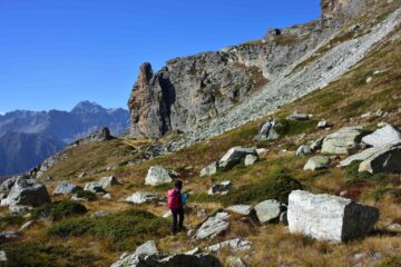 Salendo verso la Porta di Roma