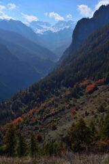 Veduta sul vallone del Preit