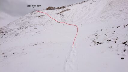 Traverso per la vetta