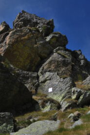 La partenza della ferrata “Ciao Miky” al Col Chardon