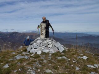 Arrivo in cima