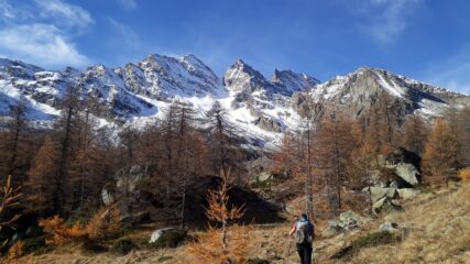 Vista salendo sulle levanne