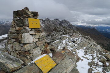 la cima del Mont Mary