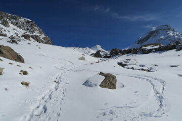 da qui gli sci tornano sullo zaino