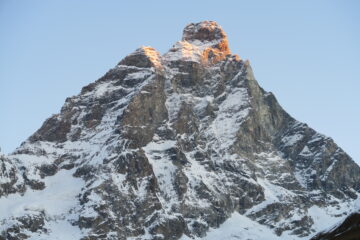 primo sole sul Cervino