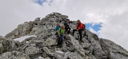 a pochi minuti dalla cima del Monte Camoscere
