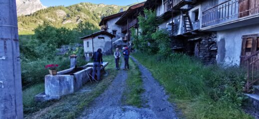 pronti alla partenza dalla Borgata De Costanzi