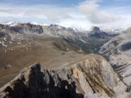 Panorama dalla vetta.