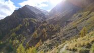La cima innevata dal Passo della Bocchetta