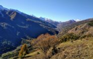 in discesa da Rocca del Colle