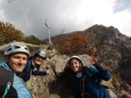L arrivo in vetta