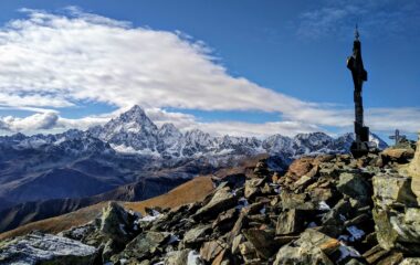 Il viso dalla cima del Frioland