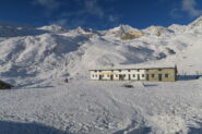 al rifugio pochissima neve