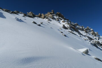 ancora poco e dovrò parcheggiare gli sci