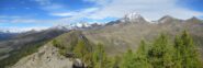 Quota m. 2438 vista salendo alla Becca France