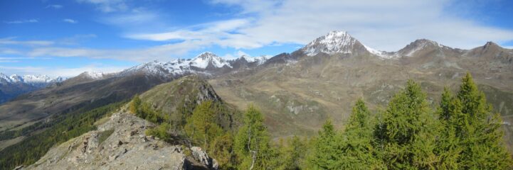 Quota m. 2438 vista salendo alla Becca France