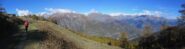 In arrivo all'Alpe d'Arguel