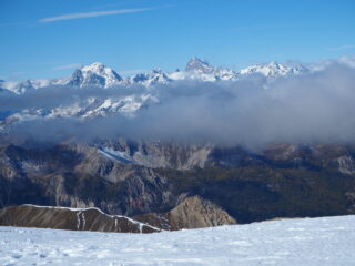 Panorama verso il Delfinato e la Barre des Ecrins