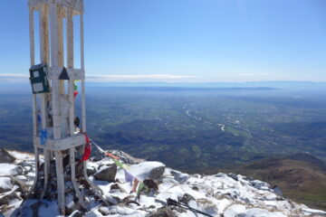 Sguardo verso la pianura dalla Sud