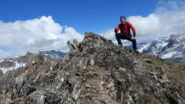 in vetta al Corno Mutt