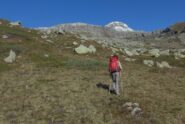 Salendo nel vallone Alpetta