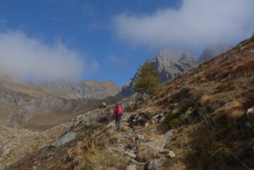 Verso il lago del Laus