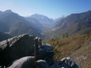 valle Gesso dalla cima