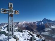 La bellissima croce di vetta