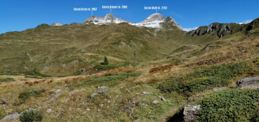 visuale panoramica dai pressi dell'Alpe Toggia