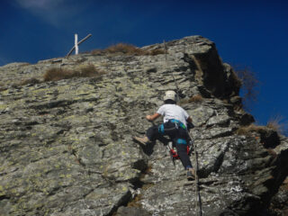 Ultima placca verso la croce