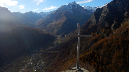 Vista verso la testata della valle di Viù