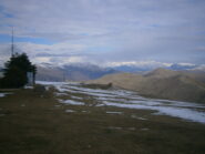 dalla piatta cima del m. Faudo