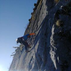 Marco sul tiro con passaggio di 6c