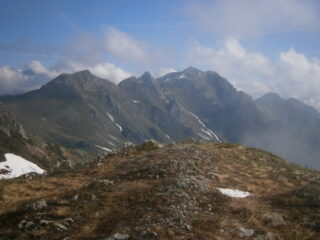 Sommette e rocca di Cairi da p.ta Cialme
