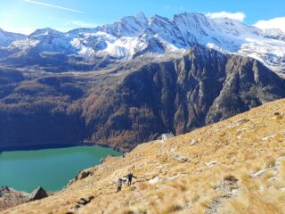 Oltre il Casotto con panorama versante nord