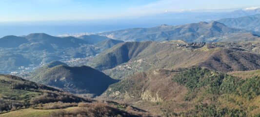 visuale panoramica verso Genova