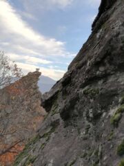 PF Pilone di Vittorio, sotto si arrampica