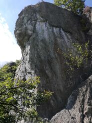 Parete di Ruffa, ancora mai salita da arrampicatori, ma merita