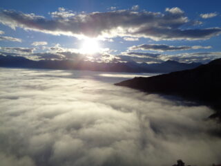 Tramonto dalla cima