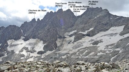 Panorama dal rifugio.