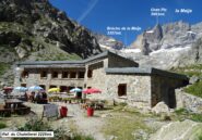Piccola sosta in discesa al Ref. du Chatelleret 2225mt.